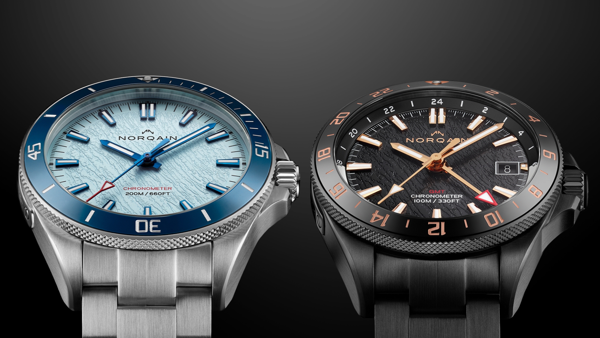 NORQAIN Introduces Adventure NEVEREST GMT Glacier Black and